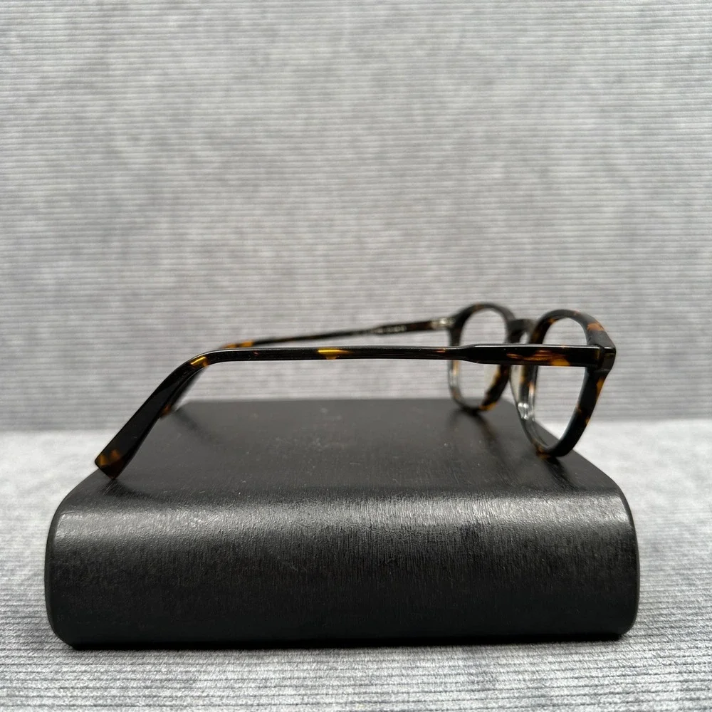 Warby‎ Parker Beckett Y2K Eyeglasses Whiskey Tortoise  Round Square Frames 51mm